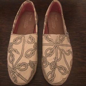 TOMS - Nautical slip ons